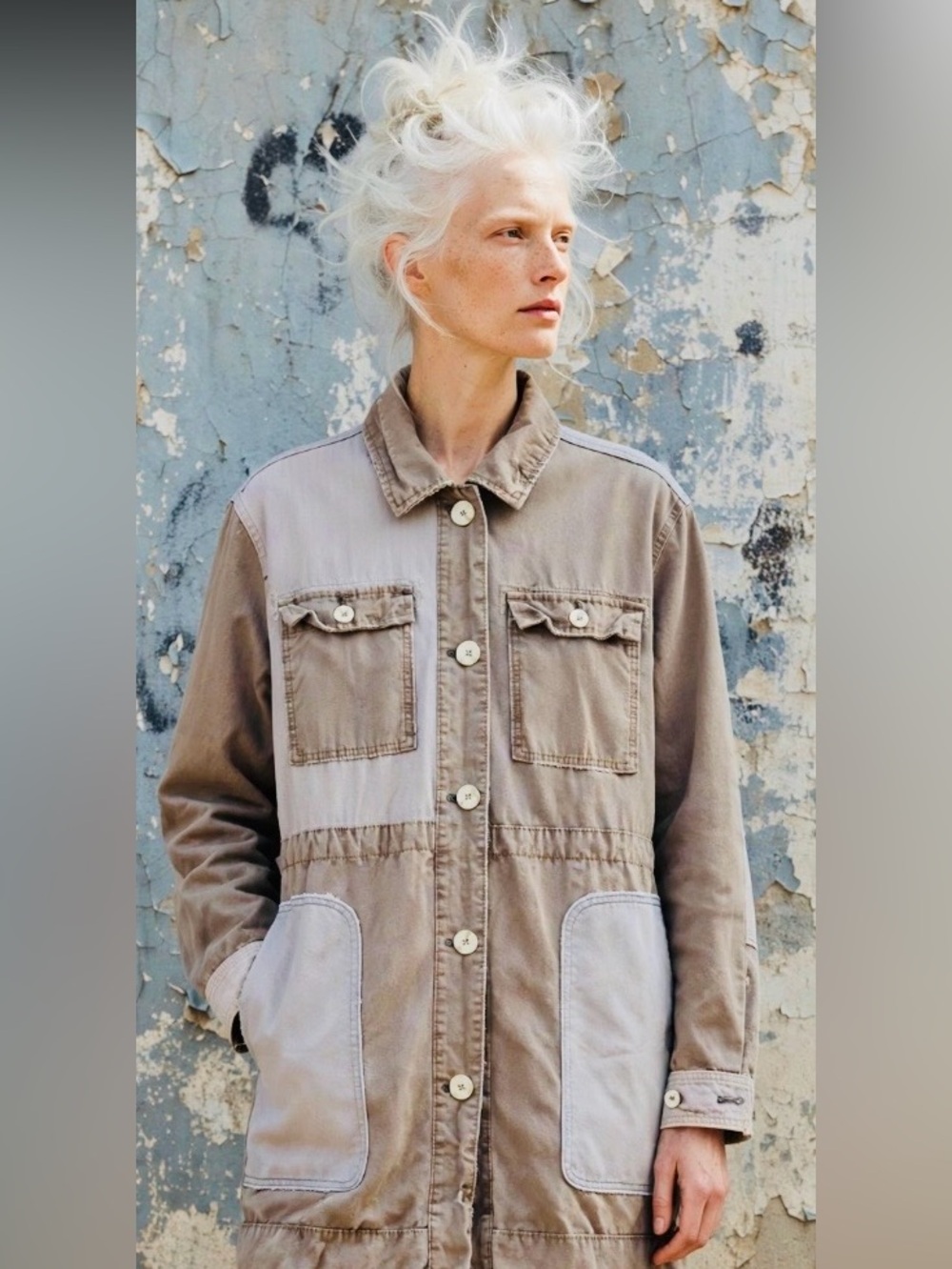 Free People cotton coat